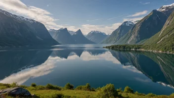 Eldsfjorden, en fjord i Nordland fylke.