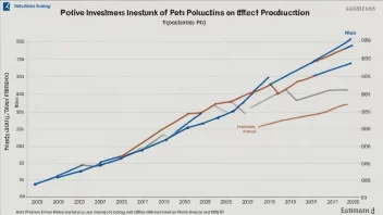 En graf som viser en positiv effekt av investeringer på produksjon