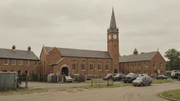 Et bilde av en typisk arbeiderkirke i Norge.