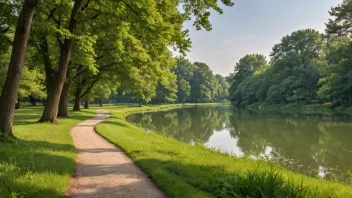 Et fredelig og romantisk landskap