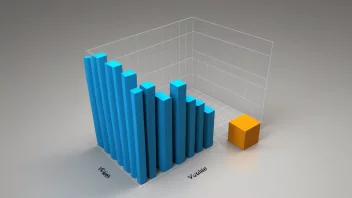 En 3D-graf med en variabel som representerer volum