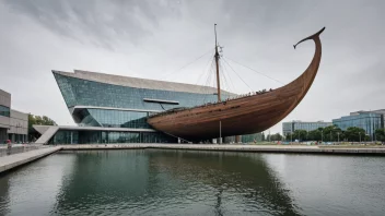 Et vikingmuseum med en stor samling av vikingartefakter og utstillinger.