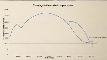 En graf som viser et markedsmangel, hvor etterspørselen etter en vare eller tjeneste er større enn tilbudet.