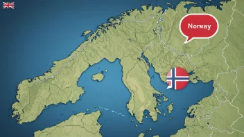 Et bilde som representerer begrepet majoritetsspråk i Norge.