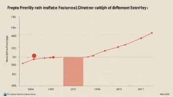 En graf som viser fertilitetsraten i ulike land