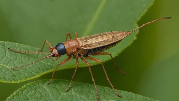 En tordivelbille, en type insekt, med et skinnende eksoskjelett og flere ben.