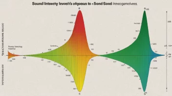 Et intensitetsdiagram er en grafisk fremstilling av lydtrykk og frekvenser.