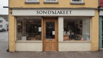 En butikk som er lukket på søndager.