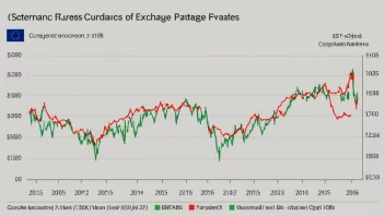 En graf som illustrerer begrepet benchmarkvaluta i internasjonal handel.