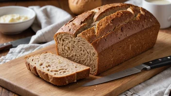 Et deilig og tradisjonelt norsk brød, husmannsbrød, perfekt for frokost eller som en snack.