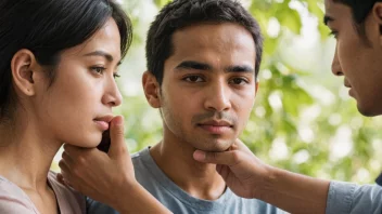 En person som viser medkjærlighet og forståelse mot en annen person.