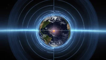 Jordens magnetfelt, også kjent som geomagnetisk felt, er det magnetiske feltet som omgir Jorden.