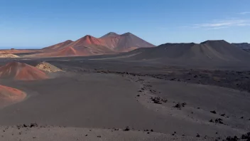 Timanfaya nasjonalpark på Lanzarote, Kanariøyene