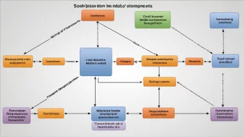 Et flytdiagram eller en skisse som viser en modellstyrt prosess eller system.