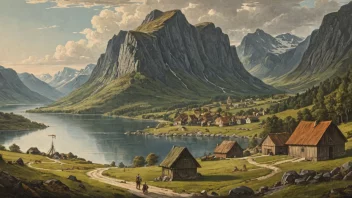 Et bilde av en statholder i Norge på 1600-tallet.