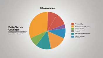 Et bilde som representerer ulike dekkingsgrader, med en pai-diagram og en bold design.