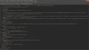 Skjermbilde av C++Builder integrert utviklingsmiljø