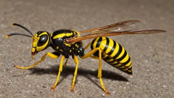 Et bilde av en stikkveps fra Vespidae-familien.