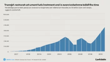 En graf som viser totalavkastningen for en fond over en periode.