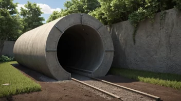 En trykktunnel er en type tunnel som er bygget for å motstå trykket fra vann eller jord.