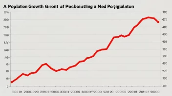 En graf som viser befolkningsvekst og nedgang, med en rød linje som indikerer behovet for befolkningsregulering.