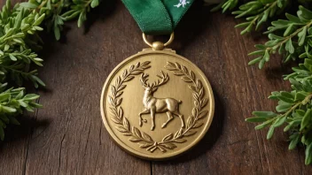 En medalje som utdeles for jaktinnsats.