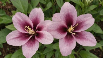 To blomster som ligner på hverandre, men med en liten forskjell.