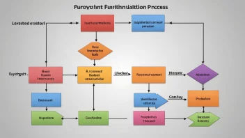 Et bilde av et flytskjema eller et diagram som viser en funksjon eller prosess som visualiseres.