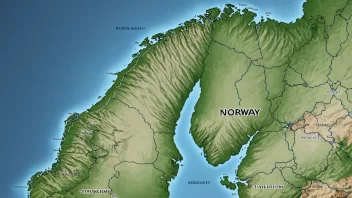 Et bilde som representerer konseptet distriktsfond i Norge.