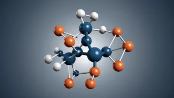 En illustrasjon av et molekyl med atomer og kjemiske bindinger, med fokus på oksidasjonstilstanden til hver atom.