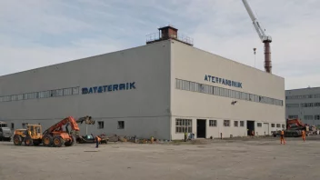 En fabrikkbygning med en skilt som indikerer at det er en datterfabrikk.