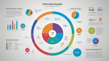 Et bilde av en informasjonsgraf, som viser ulike typer data på en tydelig og oversiktlig måte.