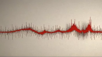 En solid vegg med en lydbølge som treffer den, og lydbølgen blir fullstendig absorbert av veggen.