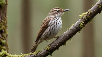 En skjelmbukk sittende på en grein i en norsk skog.