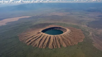 Ngorongoro nasjonalpark i Tanzania, et UNESCO-verdensarvsted.