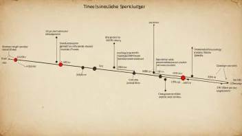 Et bilde som viser en tidsplan med flere punkter merket, som illustrerer begrepet spredningstidspunkt.