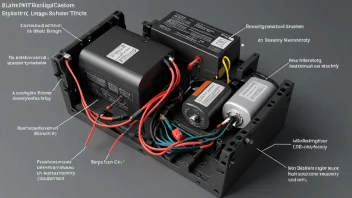 Et batterireguleringsystem, som er en kritisk komponent i mange elektroniske enheter.