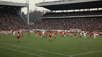 En fotballklubb i aksjon på banen