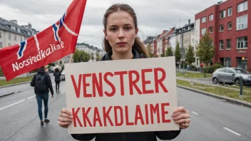 Et bilde som representerer konseptet venstreradikalisme, en norsk term for venstreradikalisme.