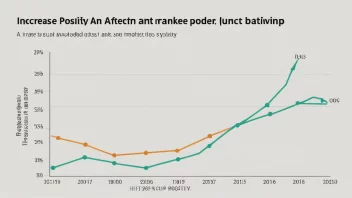 En graf som viser hvordan markedspositiviteten øker etter en vellykket produktlansering