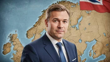 En politiker som representerer den lands-politiske ideologien i Norge.