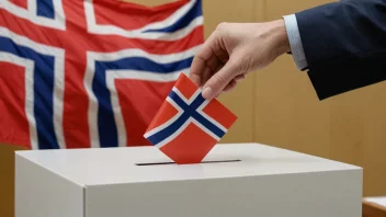 En person som utøver sin rett til å stemme i et demokratisk valg.