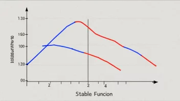 En graf som viser en stabil funksjon