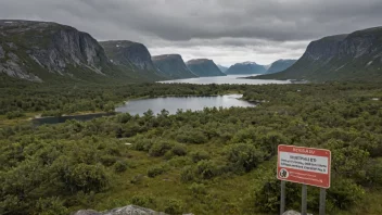 Et fredelig og urørt vernedområde i Norge, fullt av liv og naturskjønnhet.