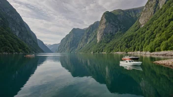 Nærøyfjorden, en fjord i Norge, kjent for sin naturskjønnhet.