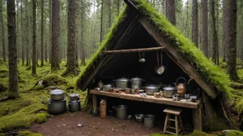 Et mystisk trollkjøkken dypt inne i den norske skogen.