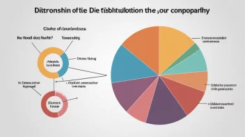 En illustrasjon av en kakediagram som viser eierskapsfordelingen i et selskap.