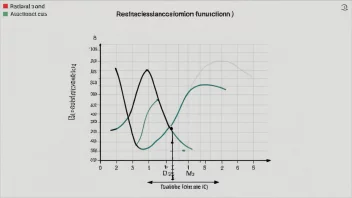 En graf som viser en motstandsfunksjon, med en kurve som øker når inngangsvariabelen øker.