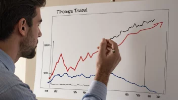 En person som analyserer data med et ønsket resultat i tankene.