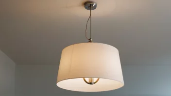 En himmelkroglampe er en type lampe som henger fra taket, vanligvis med en hvit skjerm og en metallkrok.